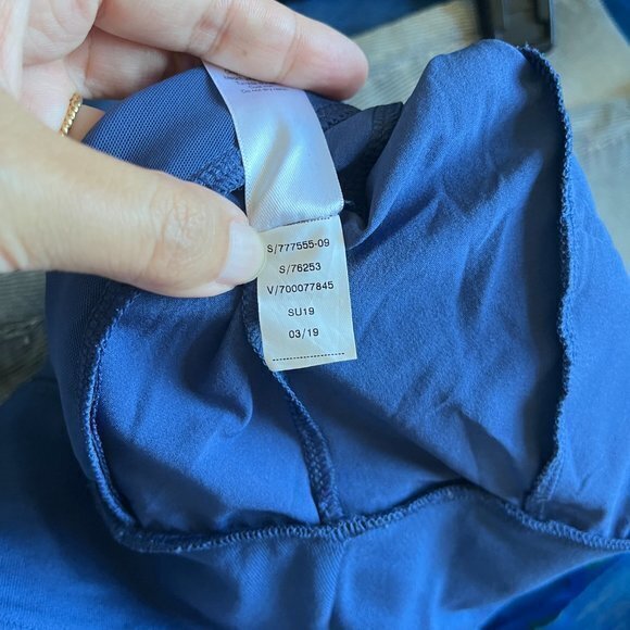 Athleta Soho Jogger Pants Blue Stretch Pull On Athleisure Women's Plus Size 16 - Picture 10 of 10